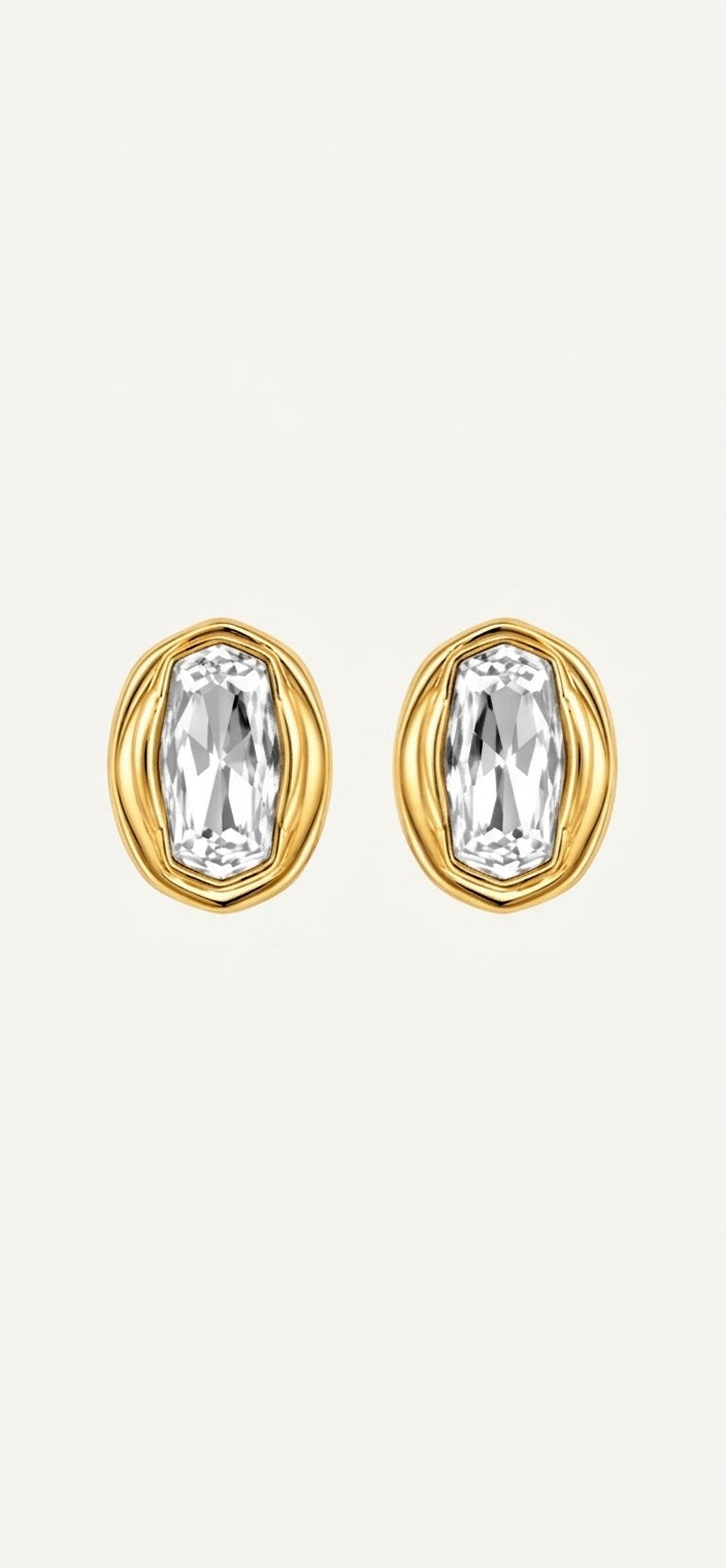Orecchini Oval Flame