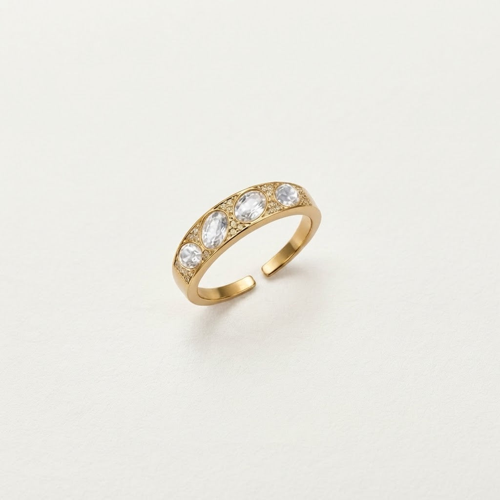 Anello Oval Stones