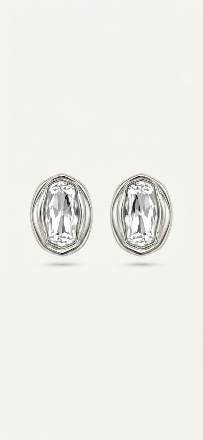 Orecchini Oval Flame