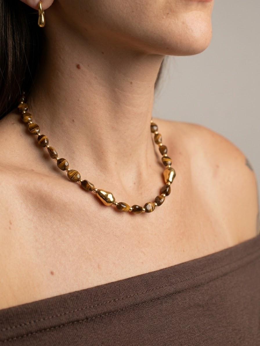 Collana Occhio di Tigre