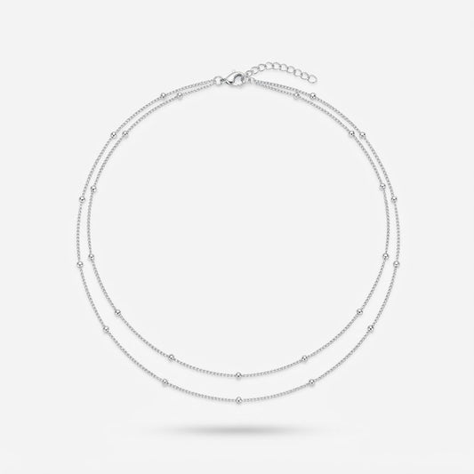 Collana Double Sphere