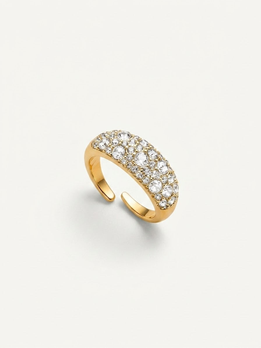 Anello Pavé Crystal