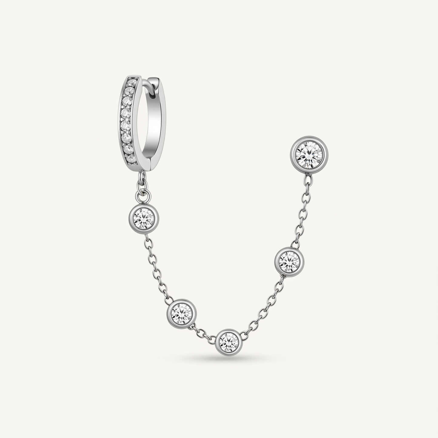 Orecchini Link Gold Shine