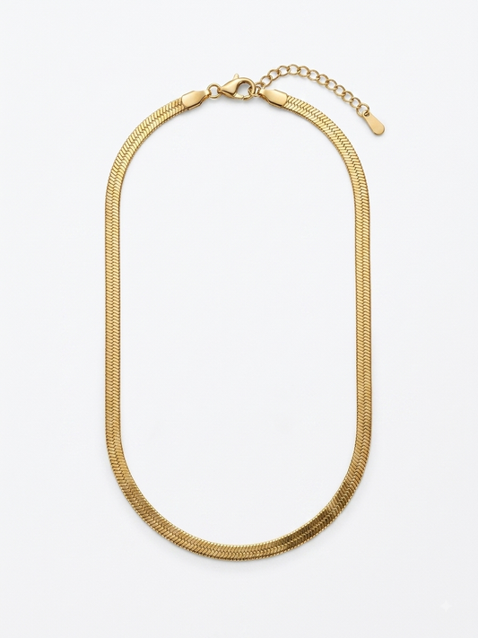 Collana Fluid Gold