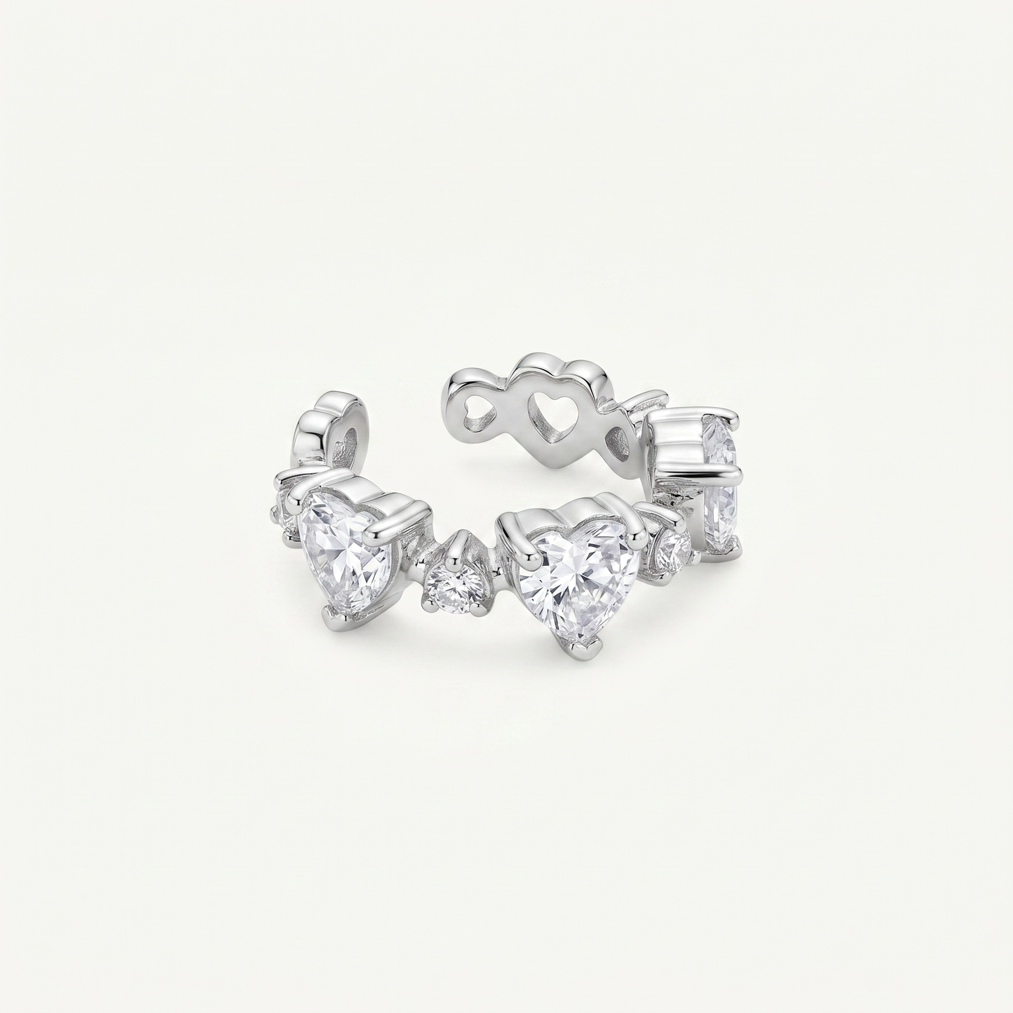 Ear cuff Cuore