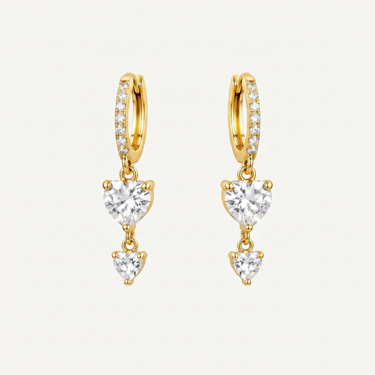 Orecchini Love Gold Drop