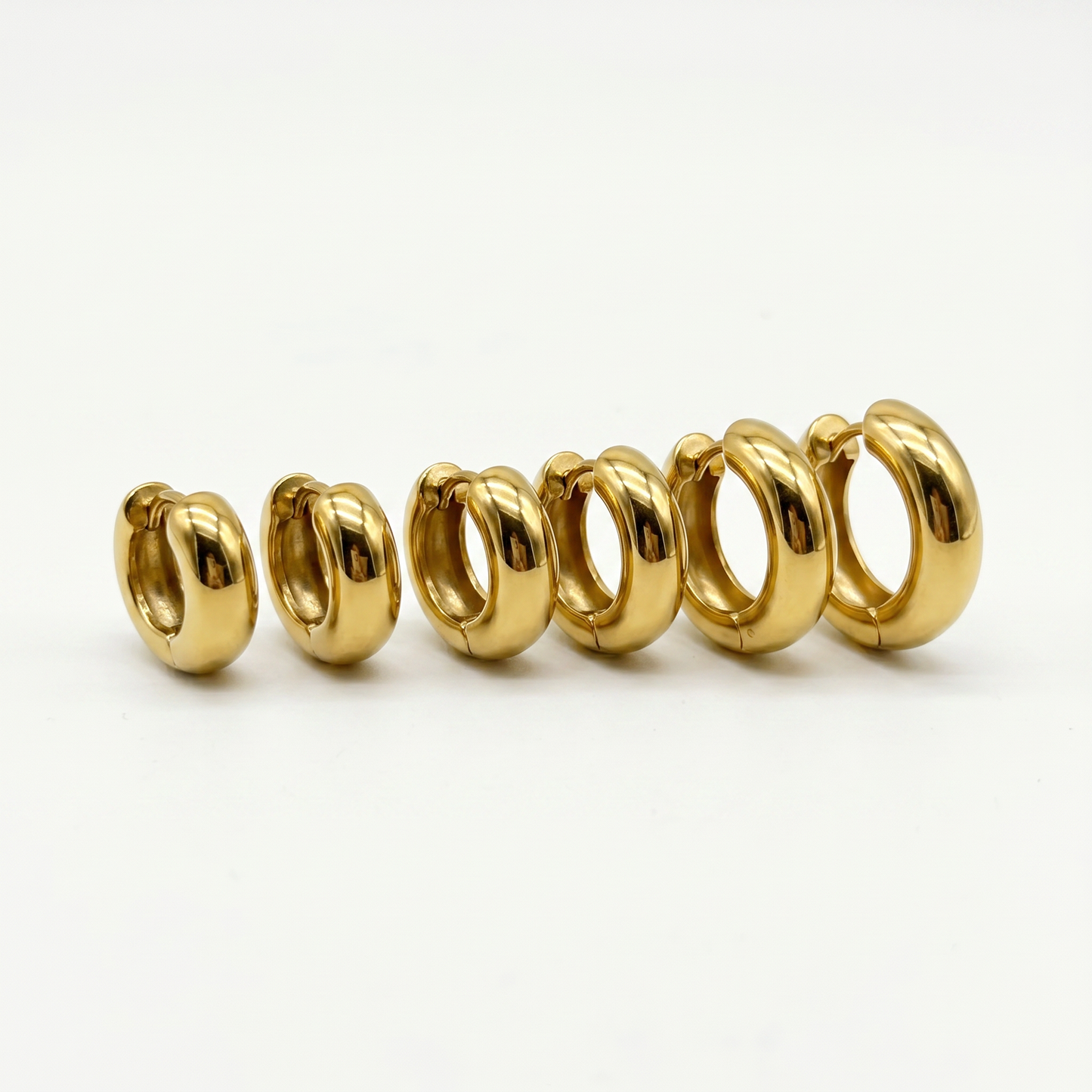 Mini Set Bold Hoops
