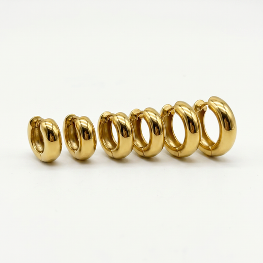 Mini Set Bold Hoops