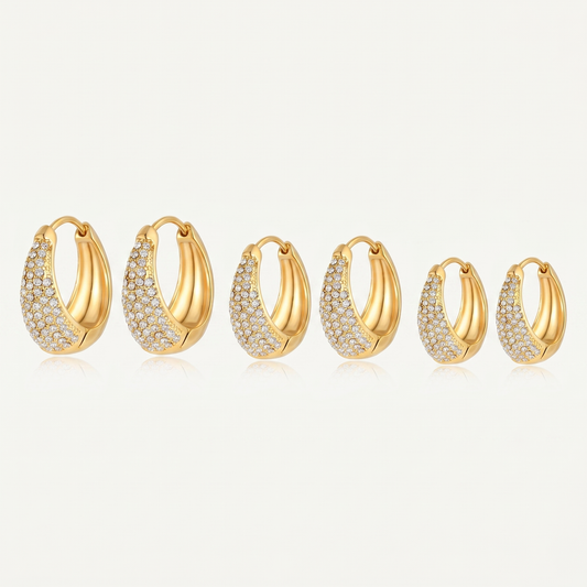 Orecchini Shine Gold Star